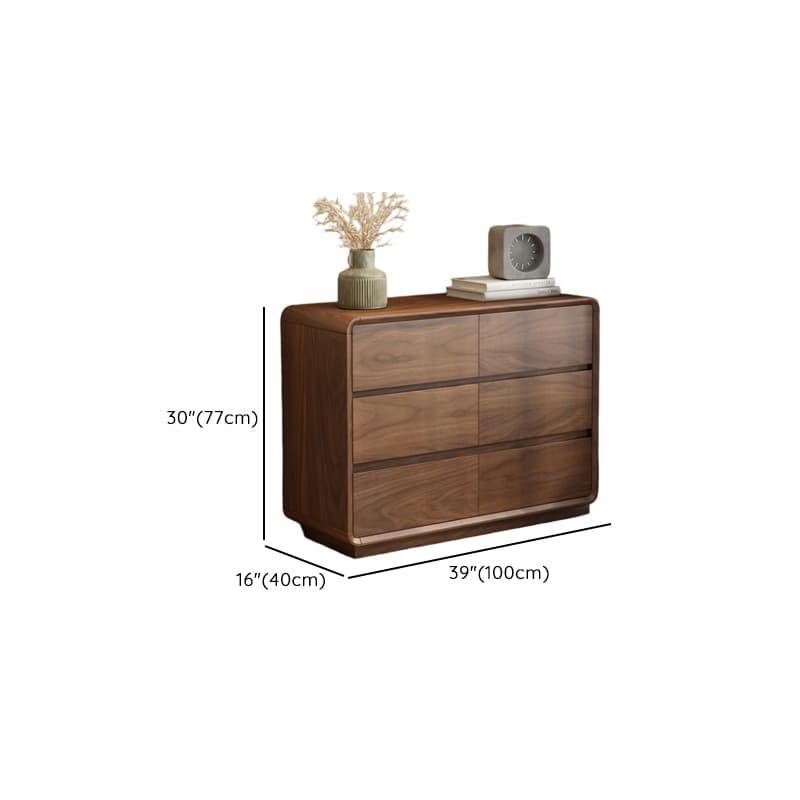 Trendy Sepia Bleached Wood Horizontal/Vertical Console Dresser/Semainier with 9 Drawers/5 Drawers/6 Drawers - image 15
