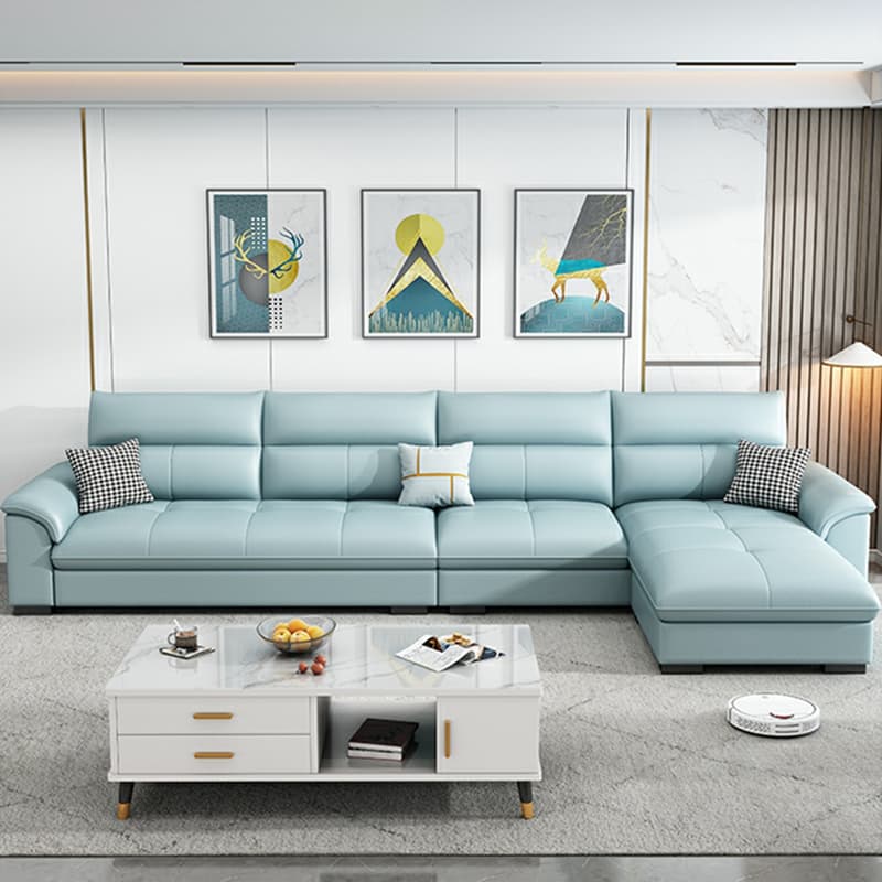 Luxury Tech Cloth Sectional Sofa with Modern Design in Various Sizes and Colors - image 16