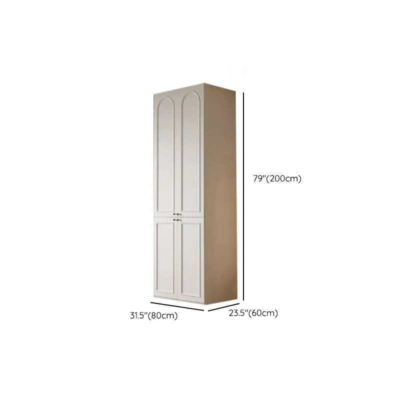 Casual Natural Wood Independent Armoire Cabinet with Soft Close Drawer, Soft Close Door, and Interior Shelves - image 10