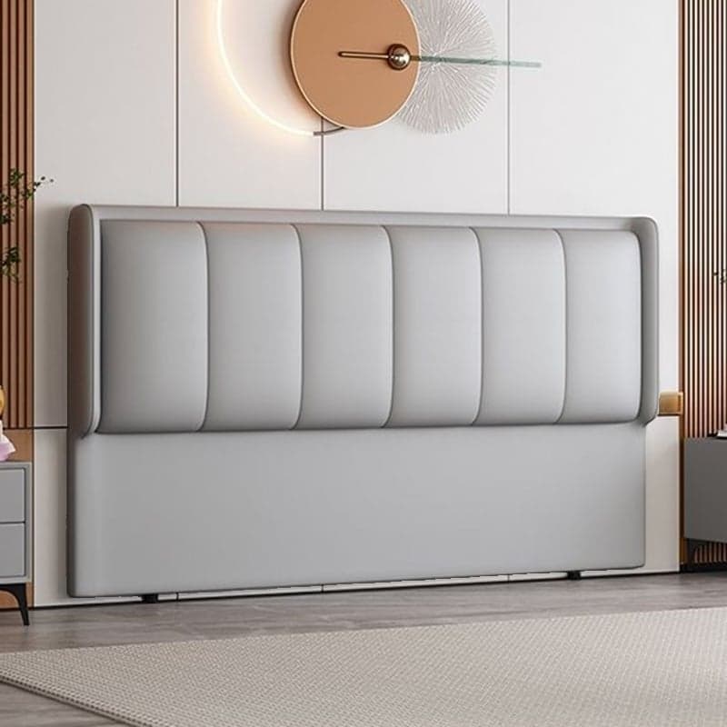 Simplistic Wingback Headboard in Lumber with No Distressing, Rectangular Shape for King/Queen/Full Bed, Featuring Sponge Upholstery Fill and Standard Height - image 4