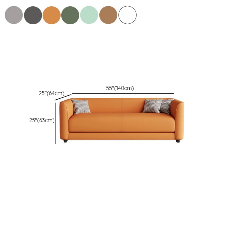 Tear Resistant Sofa Couch/Loveseat in Pu with Grey/Olive Green/Coffee Upholstery - image 14