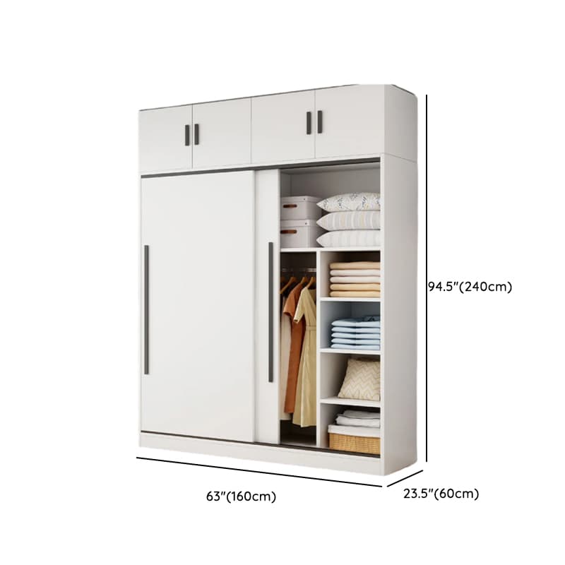 Chalk Modish Wood Dressing Station Soft Close Drawer Soft Close Door Interior Shelves - image 16