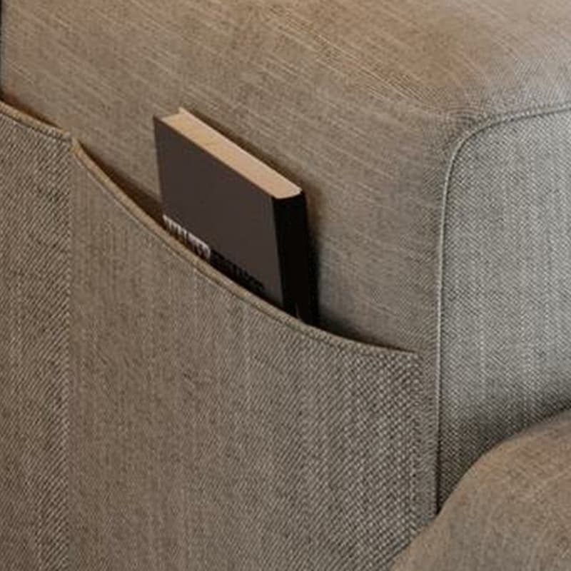 Contemporary Square Arm Sectional Sofa with Pillows and Storage - image 11