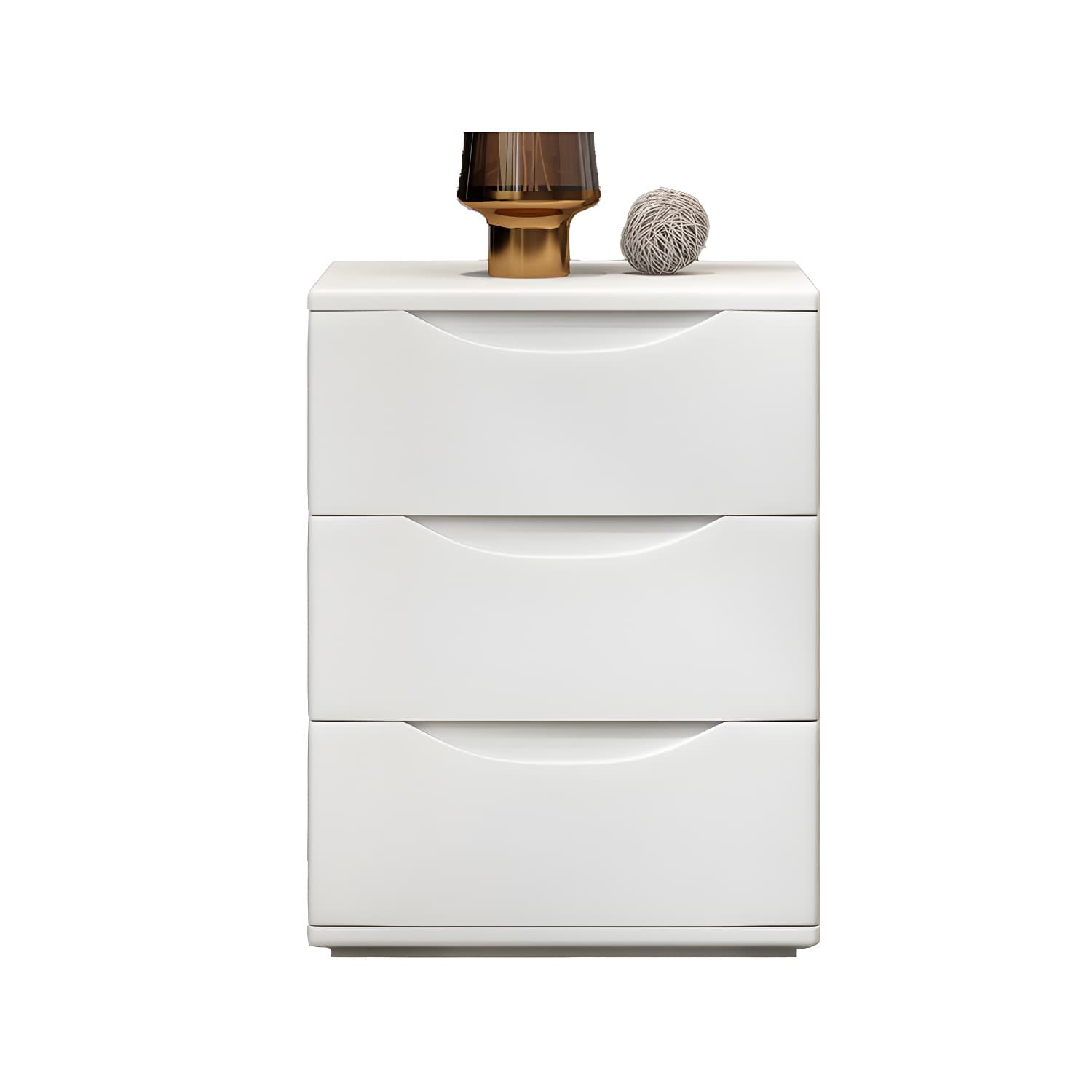 3 Drawers Contemporary Accent Table Nightstand Antique Finish Nightstand - image 15
