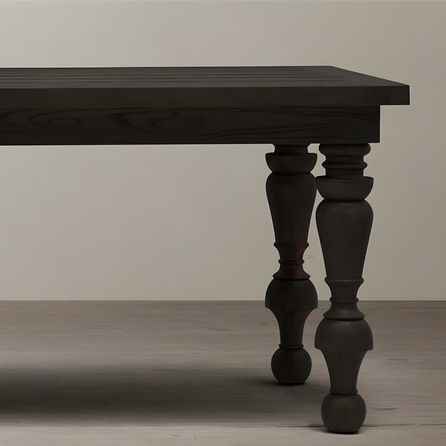 Modern Pine Wood Table Rectangle Dining Table with 4 Legs for Restaurant - image 6