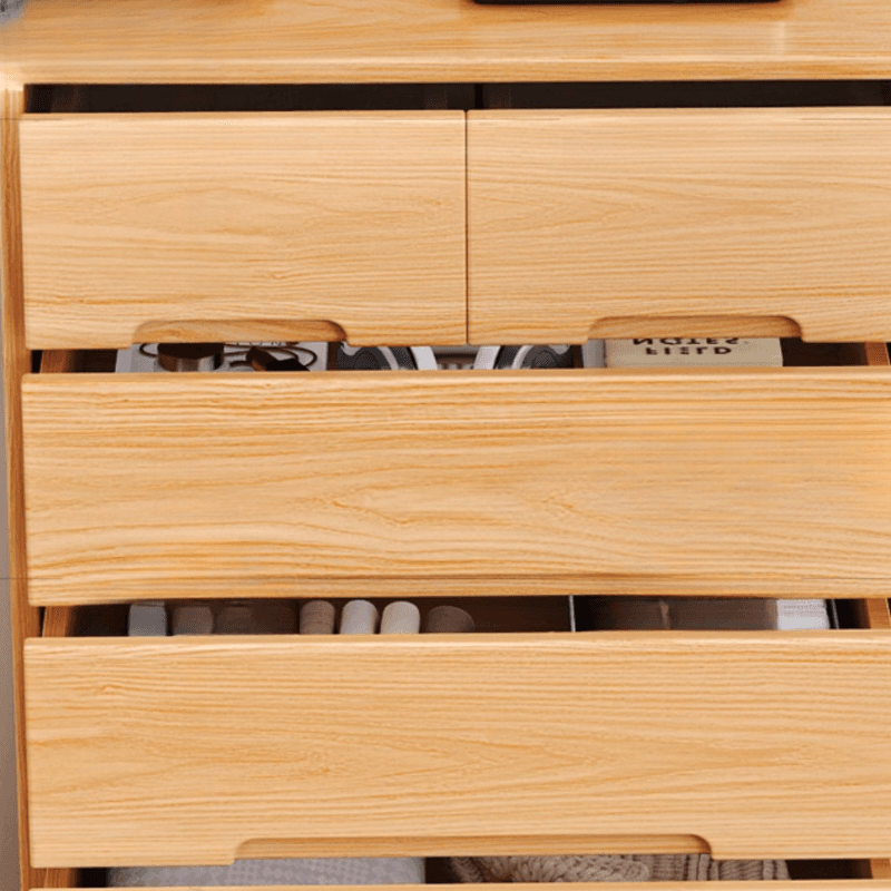 Art Deco Pine Wood Double Dresser/Lingerie Chest/Bachelor Chest with 6 Drawers/5 Drawers/8 Drawers, Vertical/Horizontal Orientation - image 7