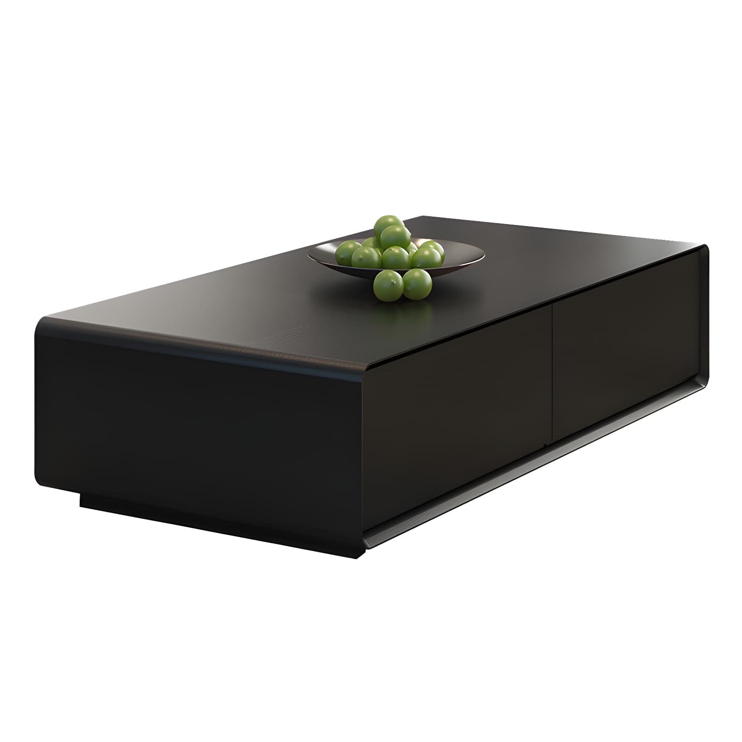 Modern Style Rectangular Wooden Table Abstract Base Coffee Table - image 6