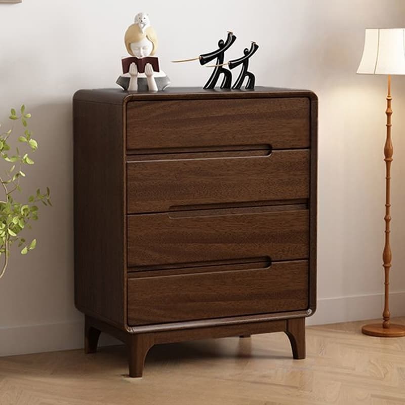 Trendy Walnut Wood Lingerie Chest/Double Dresser/Bachelor Chest with 5/4/6 Drawers in Vertical/Horizontal Orientation