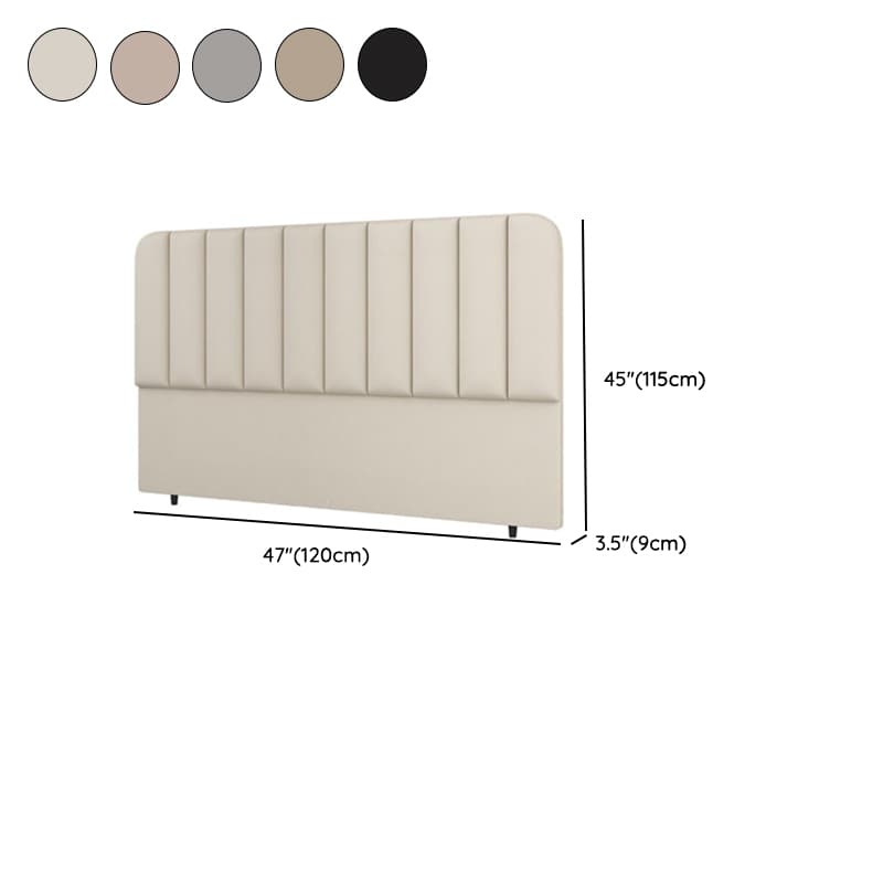 Simplistic Style Panel Headboard in Natural Wood with No Distressing, Rectangular Shape for Queen/Full/Twin XL Bed, Featuring Sponge Upholstery and Standard Height - image 12