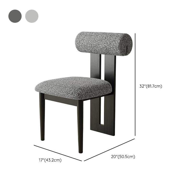 Casual Ash Side Chair with Slatted Back and Upholstered Seat - image 23