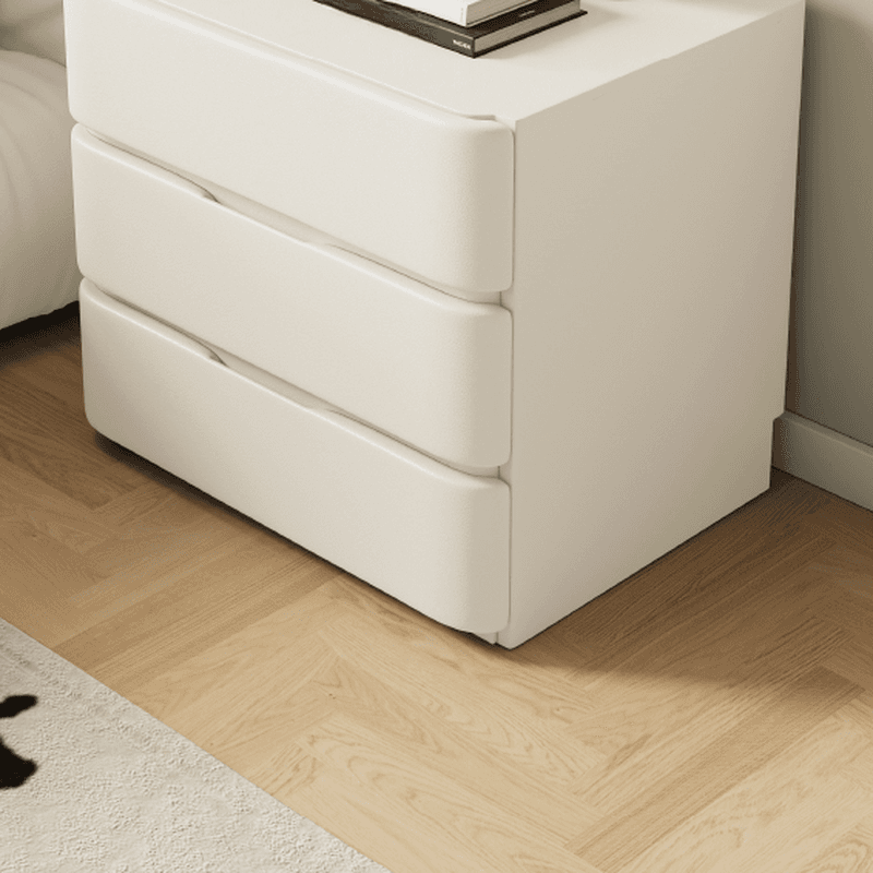 Art Deco Nightstand With Drawer Organization with 3 Drawers - image 14