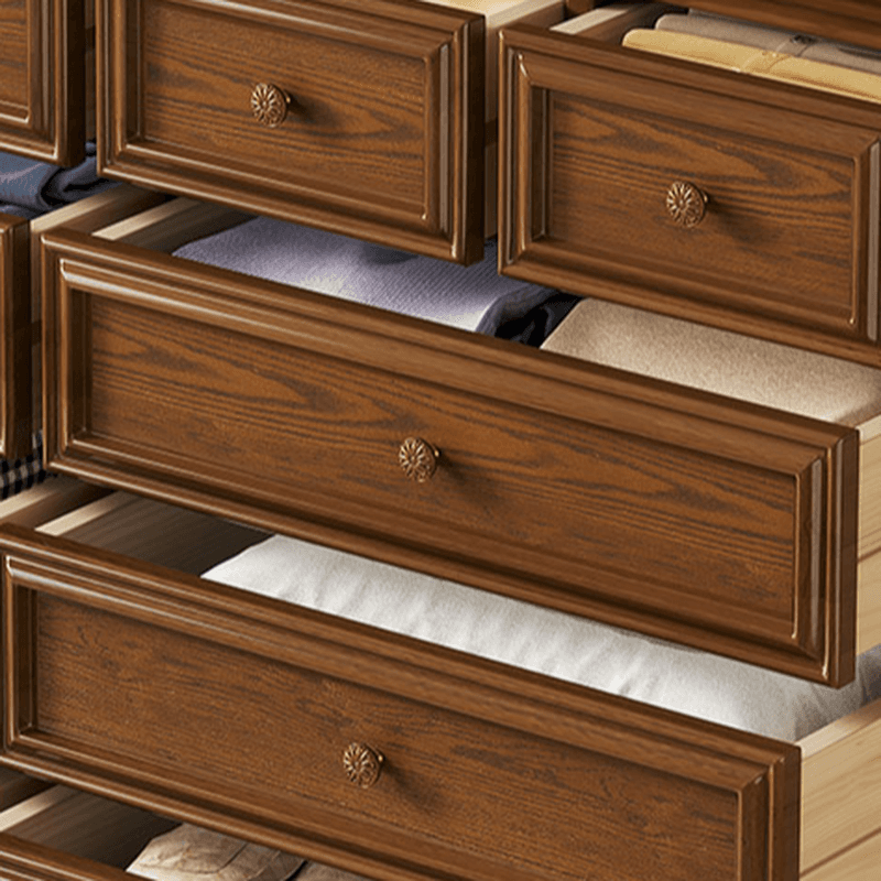 Trendy Composite Wood Double Dresser with 8/10/5 Drawers in Horizontal/Vertical Orientation - image 6
