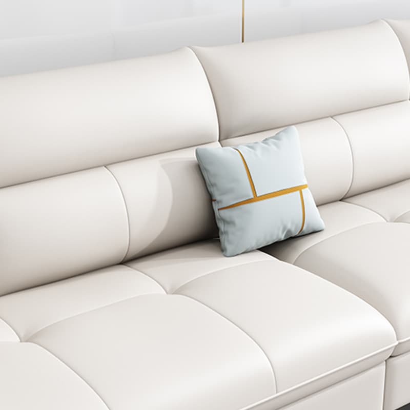 Modern Tech Cloth L-Shape Reversible Corner Sectional with Chaise in Black Pine Wood - image 22