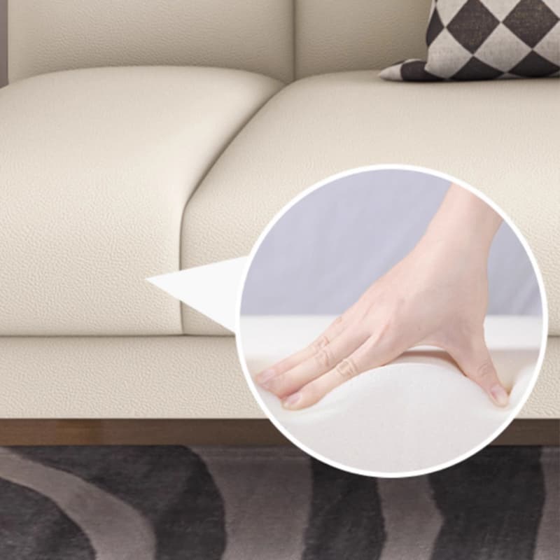 Scandinavian Armless Sleeper Sofa, Light Wood, Foam Filling, Includes Pillows - image 24