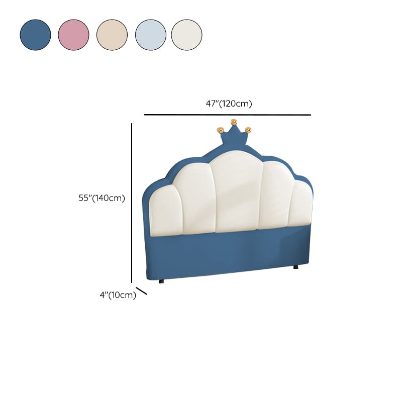 Trendy Panel Headboard in Natural Wood with No Distressing, Portman Shape for King/Queen/Full Bed, Featuring Sponge Upholstery and Standard Height - image 9
