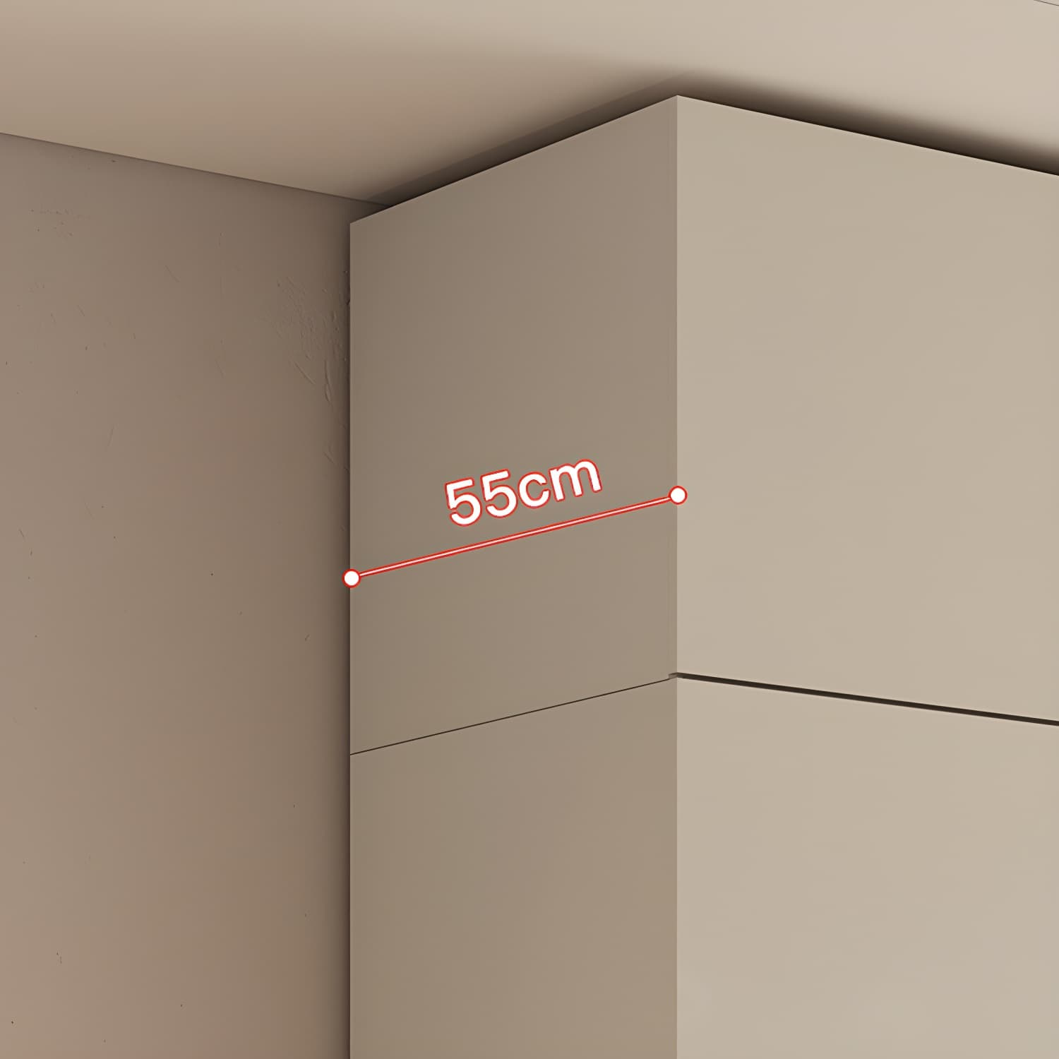 Modern Grey Wood Armoire with Solid Construction and Limited Warranty - image 10