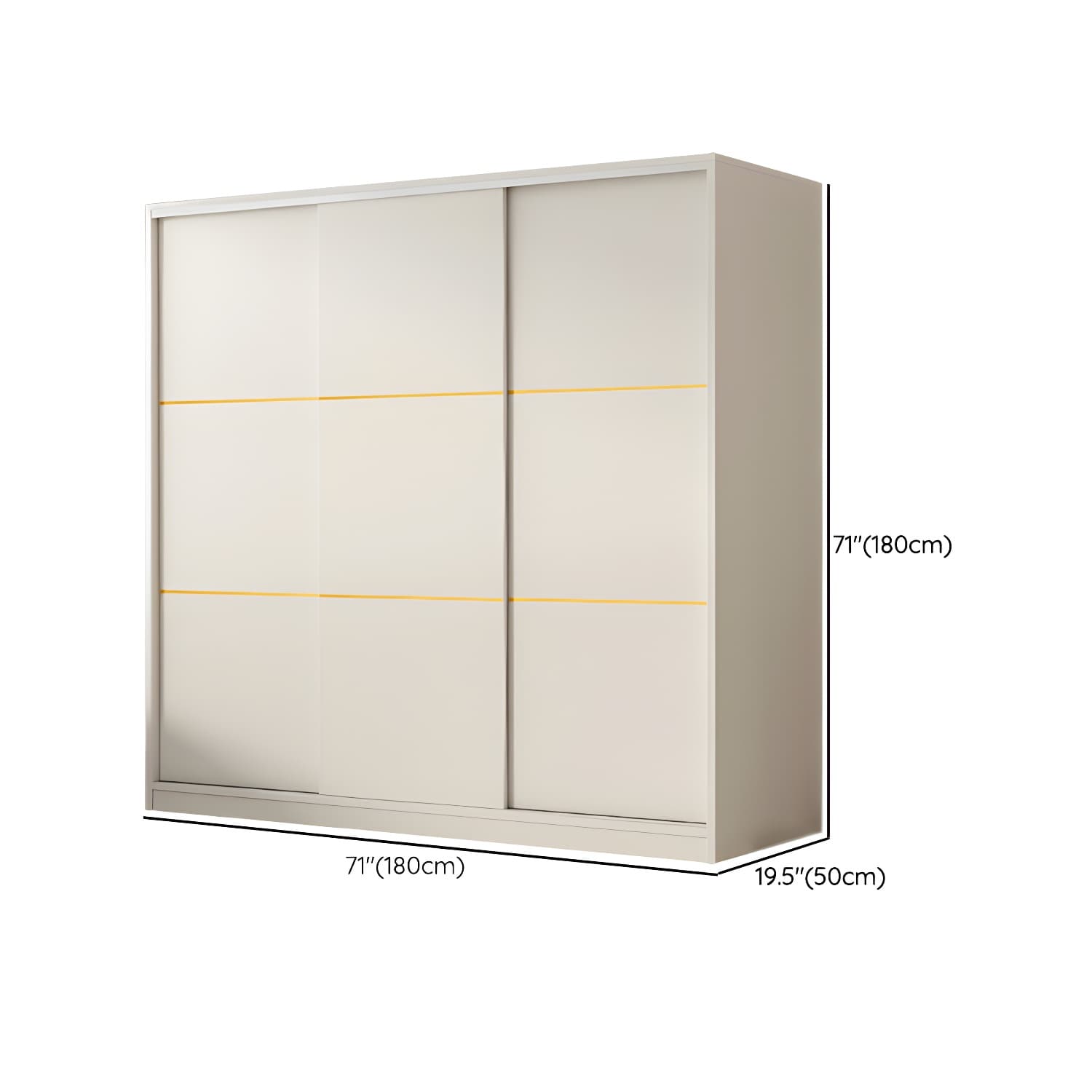 Spacious White Wardrobe Armoire with Shelves and Clothing Rod - Your Perfect Closet Solution - image 14