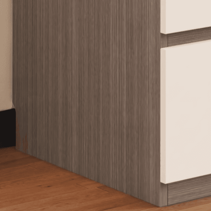 Beige Modish Armoire Cabinet in Manufactured Wood with Soft Close Drawer, Soft Close Door, Interior Shelves, and Clothing Rod - image 9