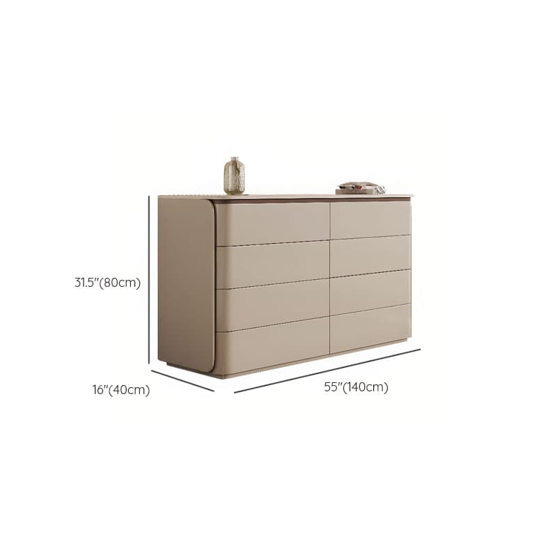Contemporary Lumber Horizontal/Vertical Double Dresser/Bachelor Chest with 8 Drawers/5 Drawers/3 Drawers - image 29