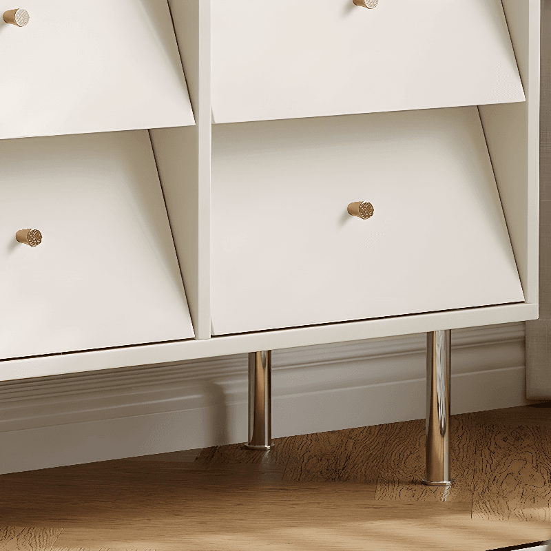 Casual Composite Wood Console Dresser with 6/9 Drawers in Vertical/Horizontal Orientation - image 8
