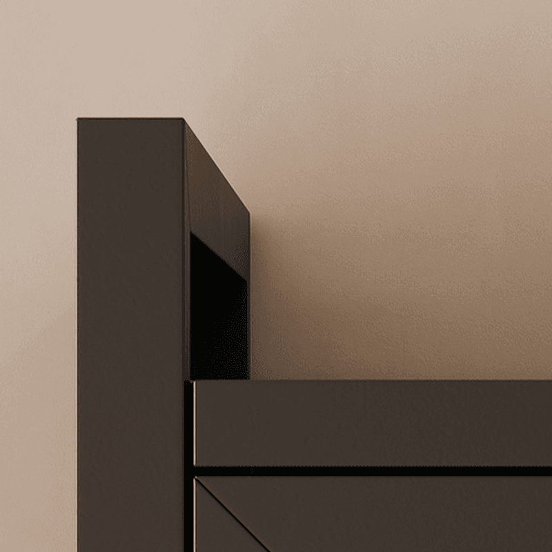 Detached Accent Cabinet with Damp-proof Steel Countertop - image 9