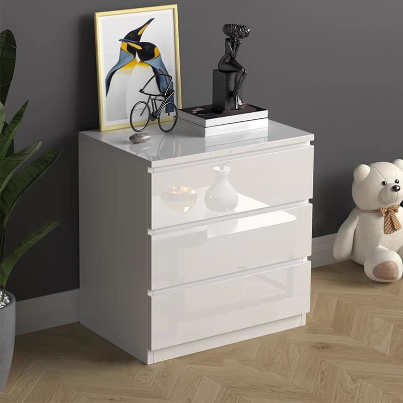 Contemporary Vertical/Horizontal Bleached Wood Semainier/Double Dresser/Bachelor Chest Pale Wood Finish 6 Drawers/5 Drawers/4 Drawers for Master Bedroom