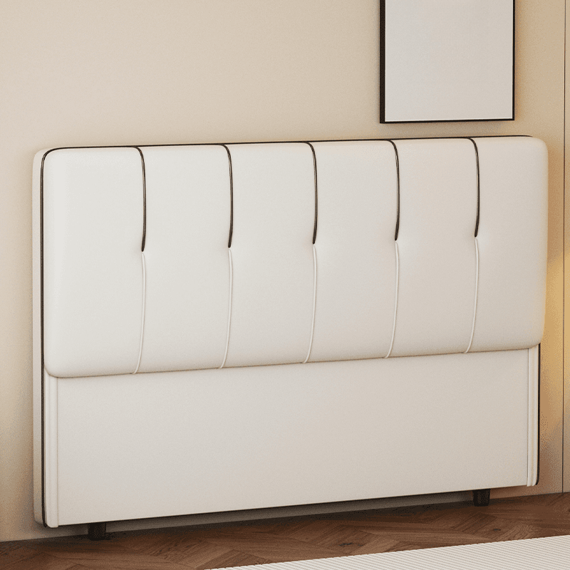 Modish No Distressing Button-tufted Panel Headboard in Rectangle Shape for King/Queen/Full Bed with Sponge Upholstery Fill and Standard Height