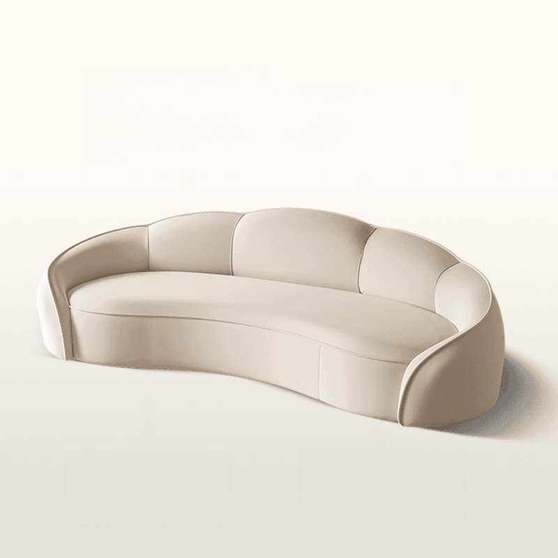 Versatile Olive Green/Ivory/Sand Sofa/Loveseat/Single Sofa with Sloped Arms and Concealed Support - image 11