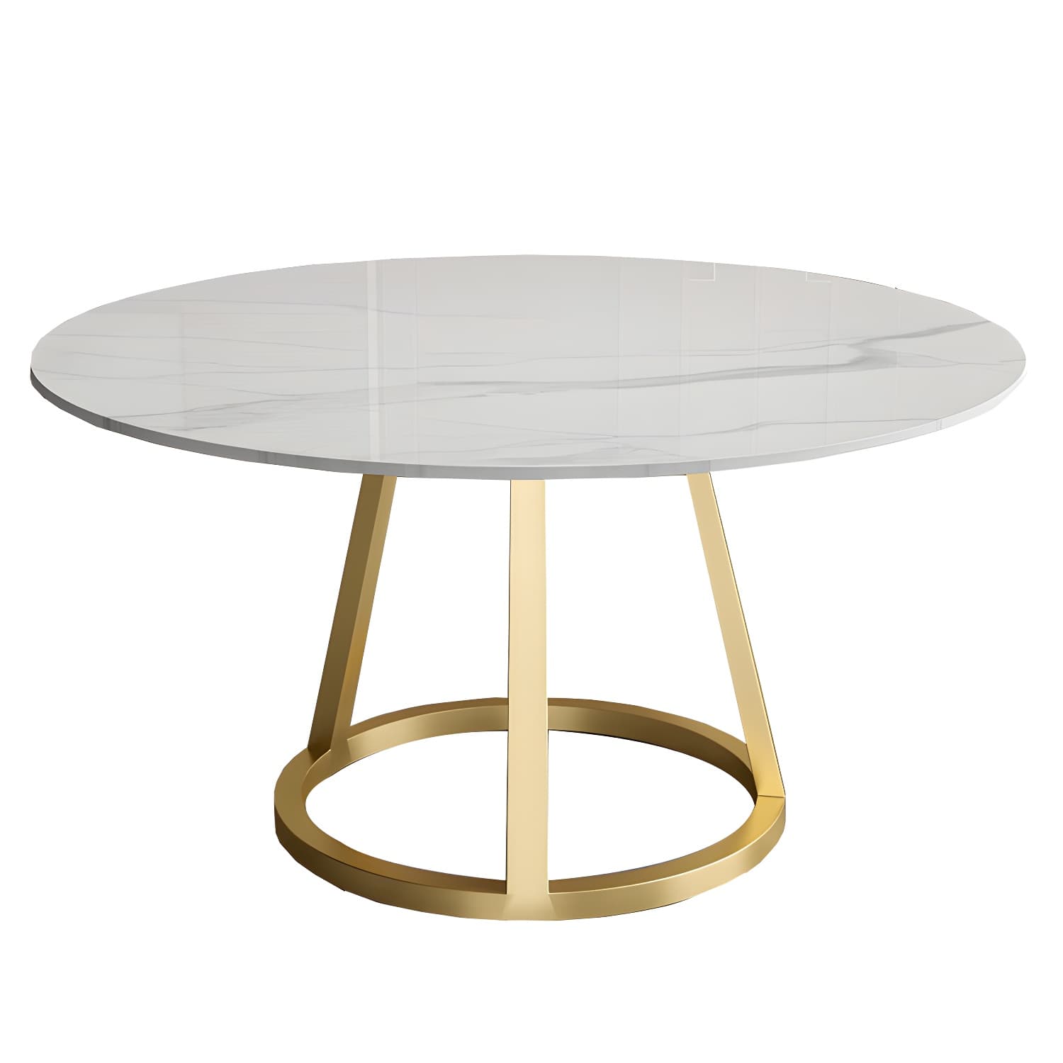 Contemporary Round Table Set 1/2/5/7 Pieces Dining Set for Kitchen - image 5