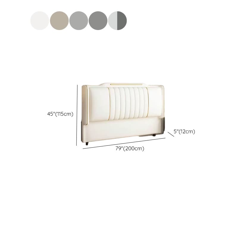 Simplistic Style Panel Headboard in Pine Wood with No Distressing, Rectangular Shape for Twin XL/Queen/Full Bed, Featuring Sponge Upholstery and Standard Height - image 17