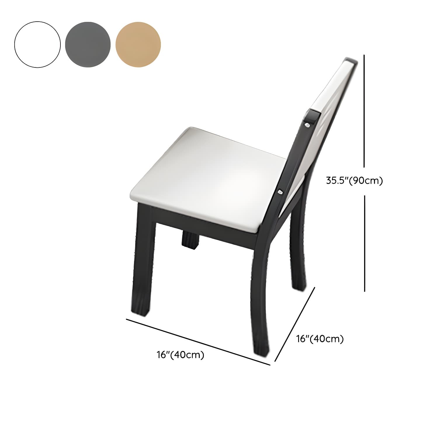 Modern Style Stone Furniture 7 Pcs Round Shape Dinette Table with Dining Chairs - image 11