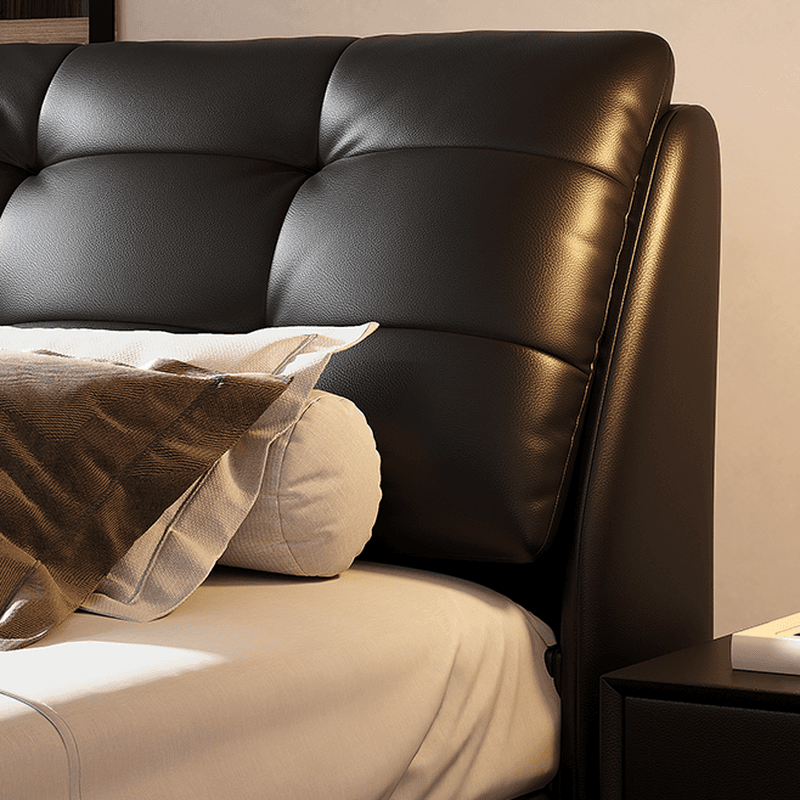 Solid Color Storage Bed/Platform Bed with Pine Wood Frame, Button-tufted for Living Room - image 3