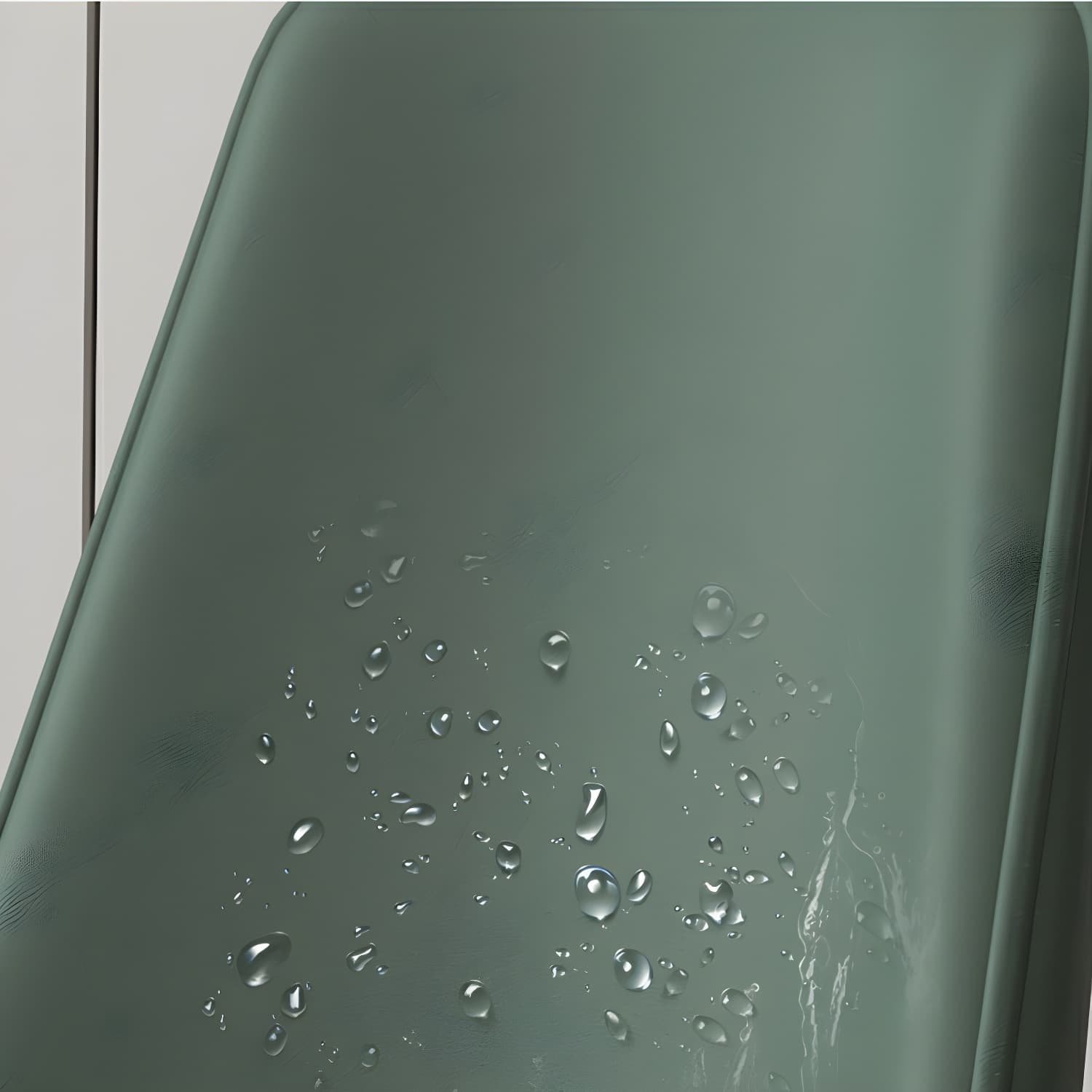 Mid-Century Modern Armless Faux Leather Kitchen and Dining Side Chair in Parsons Style - image 21