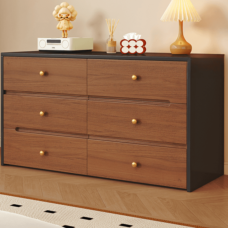 Simplistic Raw Wood Double Dresser/Bachelor Chest with 6/8/5 Drawers in Horizontal/Vertical Orientation - image 7