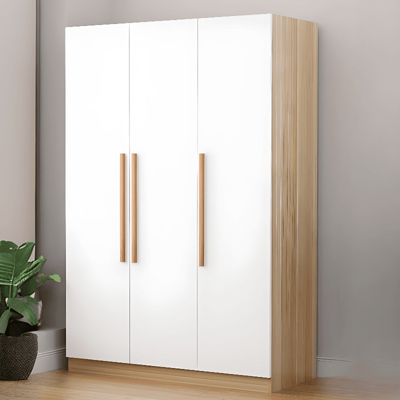 Modern Timber Detached Wardrobe with Soft Close Drawer, Soft Close Door, Interior Shelves & Clothing Rod - image 25