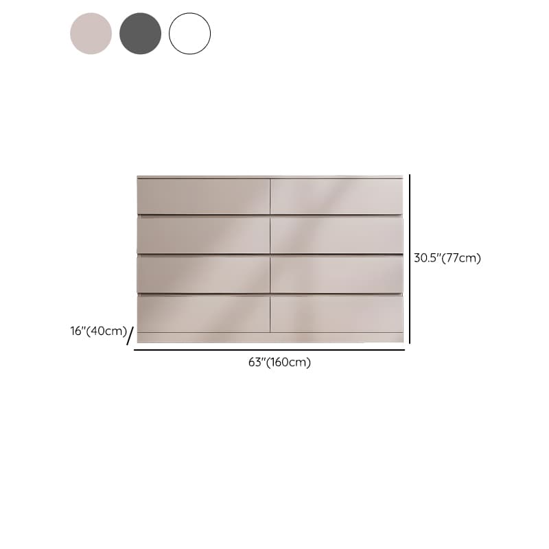 Minimalist Hardwood Horizontal Console Dresser - image 15
