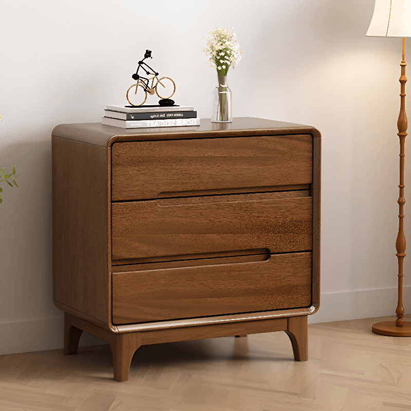 Trendy Walnut Wood Lingerie Chest/Double Dresser with 5/4/6 Drawers Vertical/Horizontal