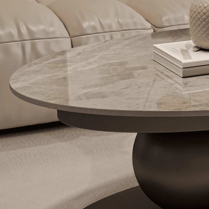 Nested Elliptical Board Game Coffee Table for Indoor Use - image 6