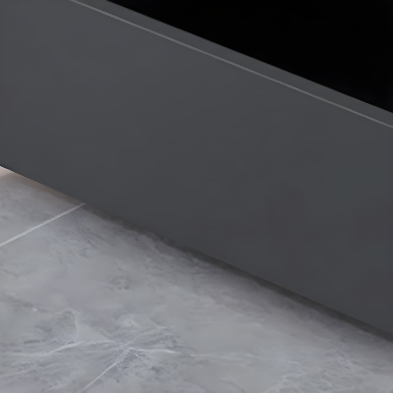 Black Modern TV Stand with Low Height and Drawers for Organized Cable Management & No Open Storage - image 7
