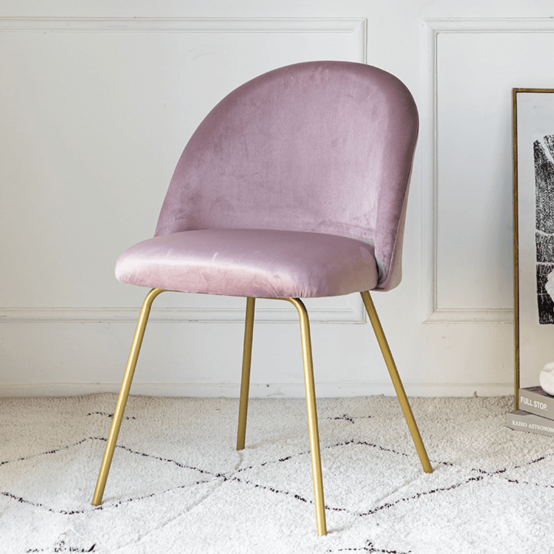Unwavering Textile Upholstered Side Chair with Solid Back and Foot Pads for Dining Room in a Lavish Style - image 16