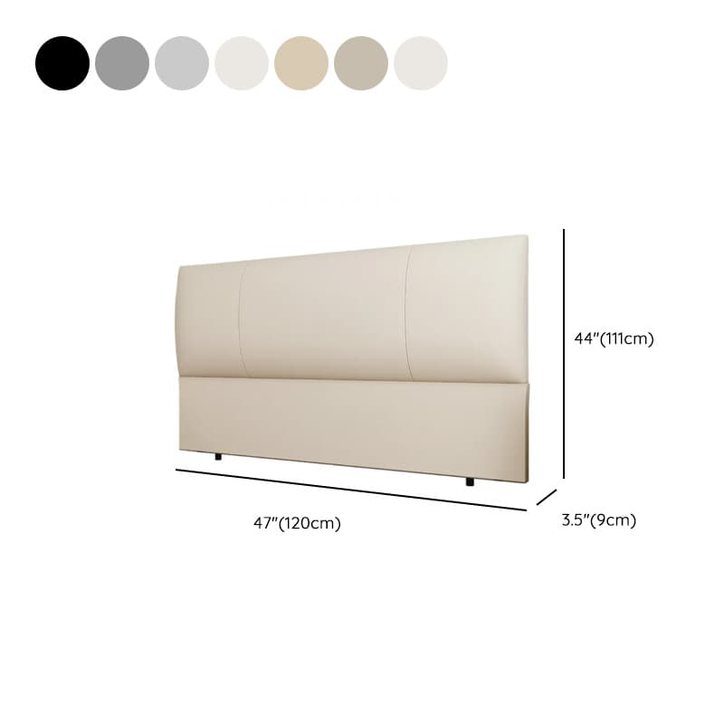 Modish Style Panel Headboard in Pine Wood with No Distressing, Rectangle Shape for King/Queen/Full Bed, Featuring Sponge Upholstery Fill and Standard Height - image 14