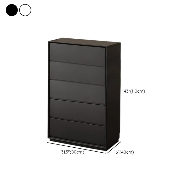 Modish Pine Wood Semainier with 5/4/3 Drawers in Vertical Orientation - image 15