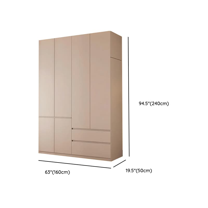 Auburn Self-supporting Cabinet Armoire with 2 Drawers and Gate Doors - image 18
