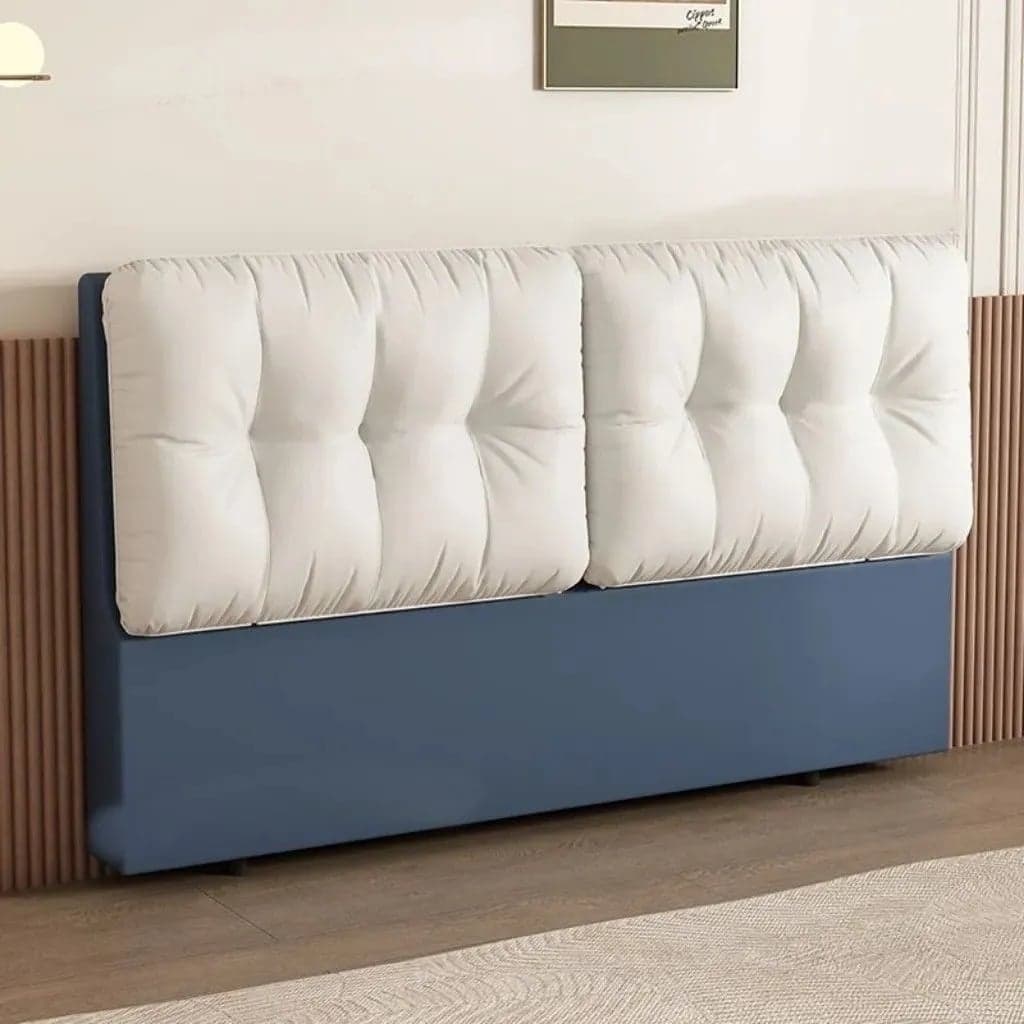 Modish Style Panel Headboard with No Distressing, Button-tufted Rectangle Design for King/Queen/Full Bed, Cotton Upholstery Fill, Standard Height - image 7