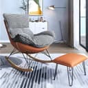 Upholstery Color Orange Houndstooth