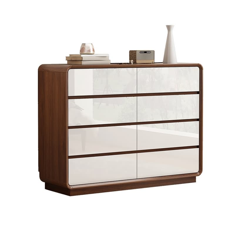 Retro Solid+Manufactured Wood Semainier for Sleeping Quarters, Horizontal/Vertical - image 6