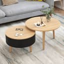 Color Natural Wood/Black