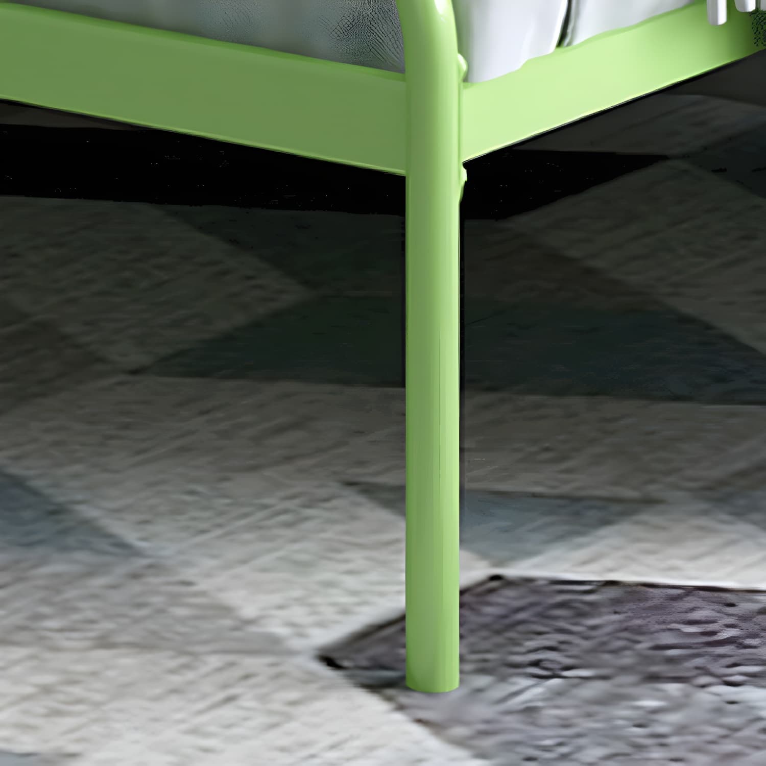 84.65 inch Wide Industial Bed Frame Metal Bed with Headboard - image 9