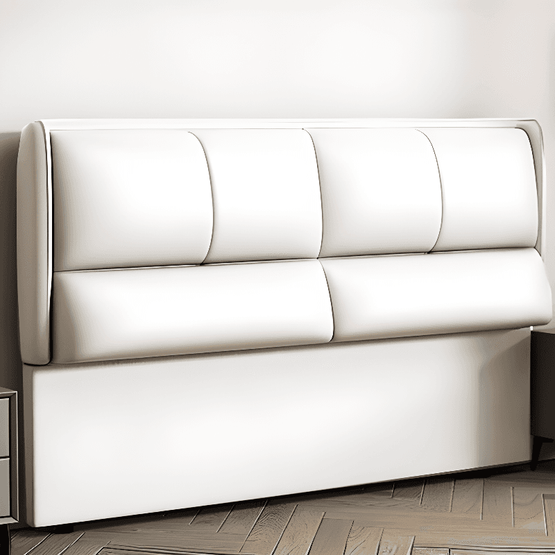 Modish Style Panel Headboard in Pine Wood with No Distressing, Rectangle Shape for King/Twin XL/Queen Bed, Featuring Sponge Upholstery Fill and Standard Height - image 8