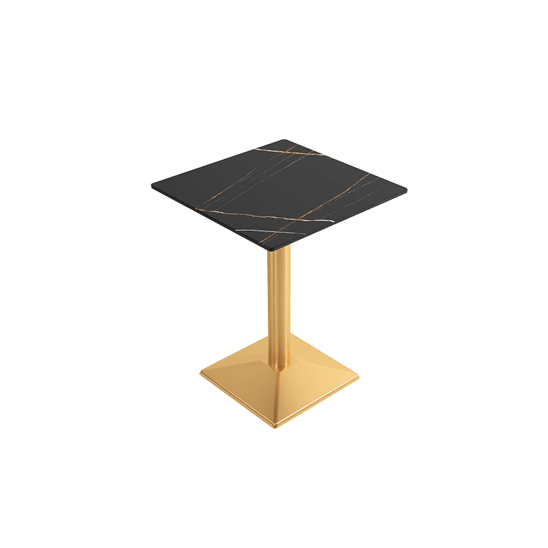 Casual Dining Table with Sintered Stone Top, Fixed Table, Scratch-shielded, for 2/4 People - image 16